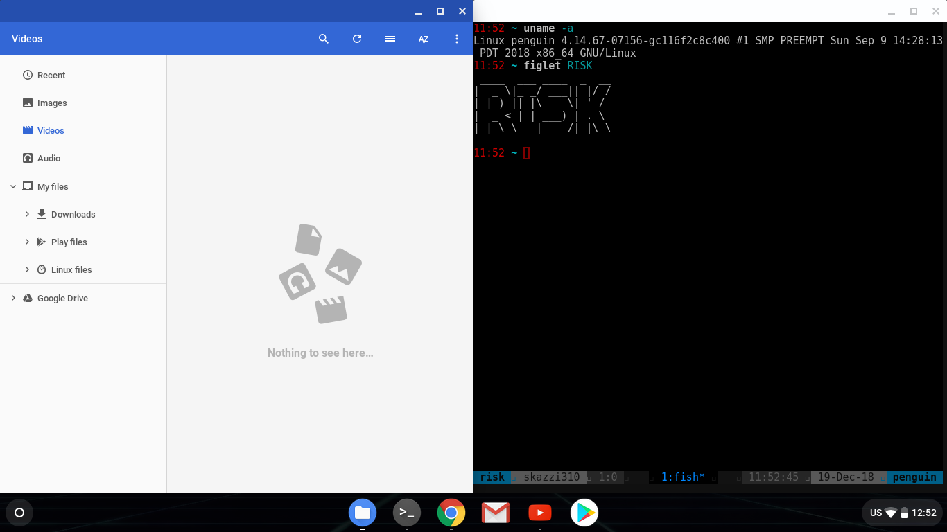 Linux container